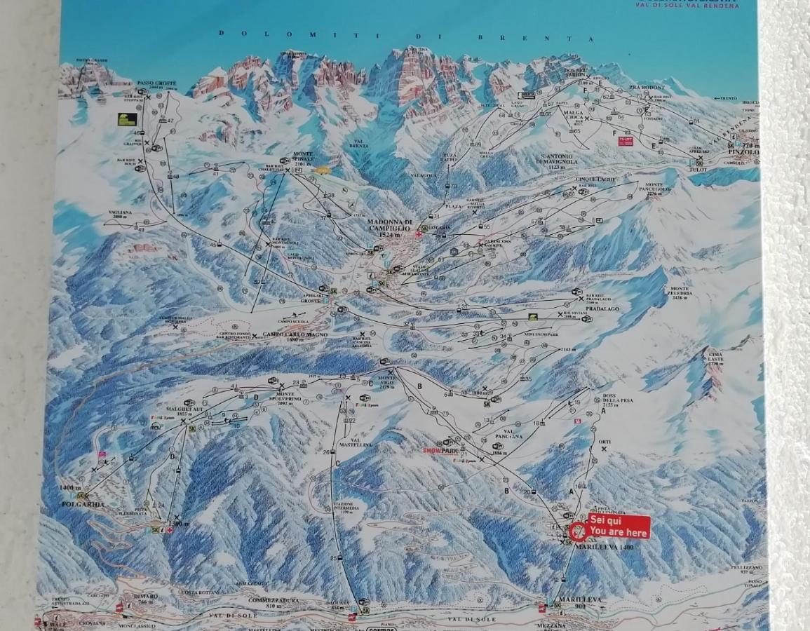 Appartamento Incantevole Immerso Nella Neve Marilleva Εξωτερικό φωτογραφία